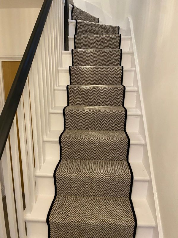 Recent carpet installation of Lewis Abbot Gatsby in IG8