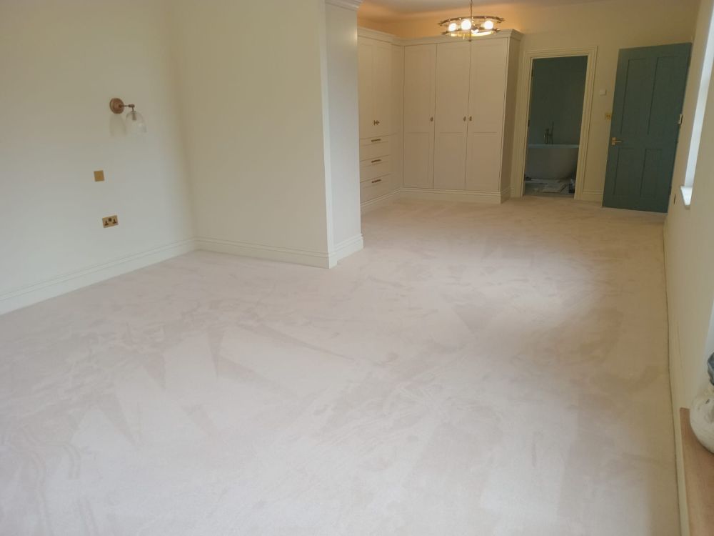 Recent carpet installation in Chingford of Artisan Carpet in colour Maria