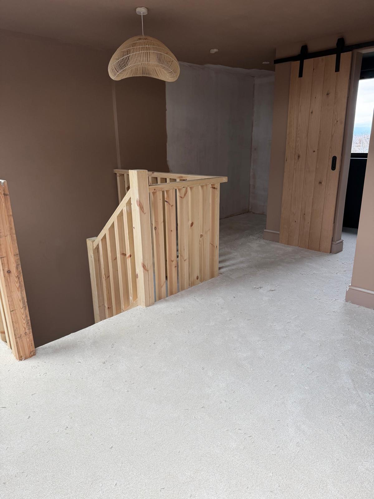 Recent carpet installation of Furlongs Provence Pearl